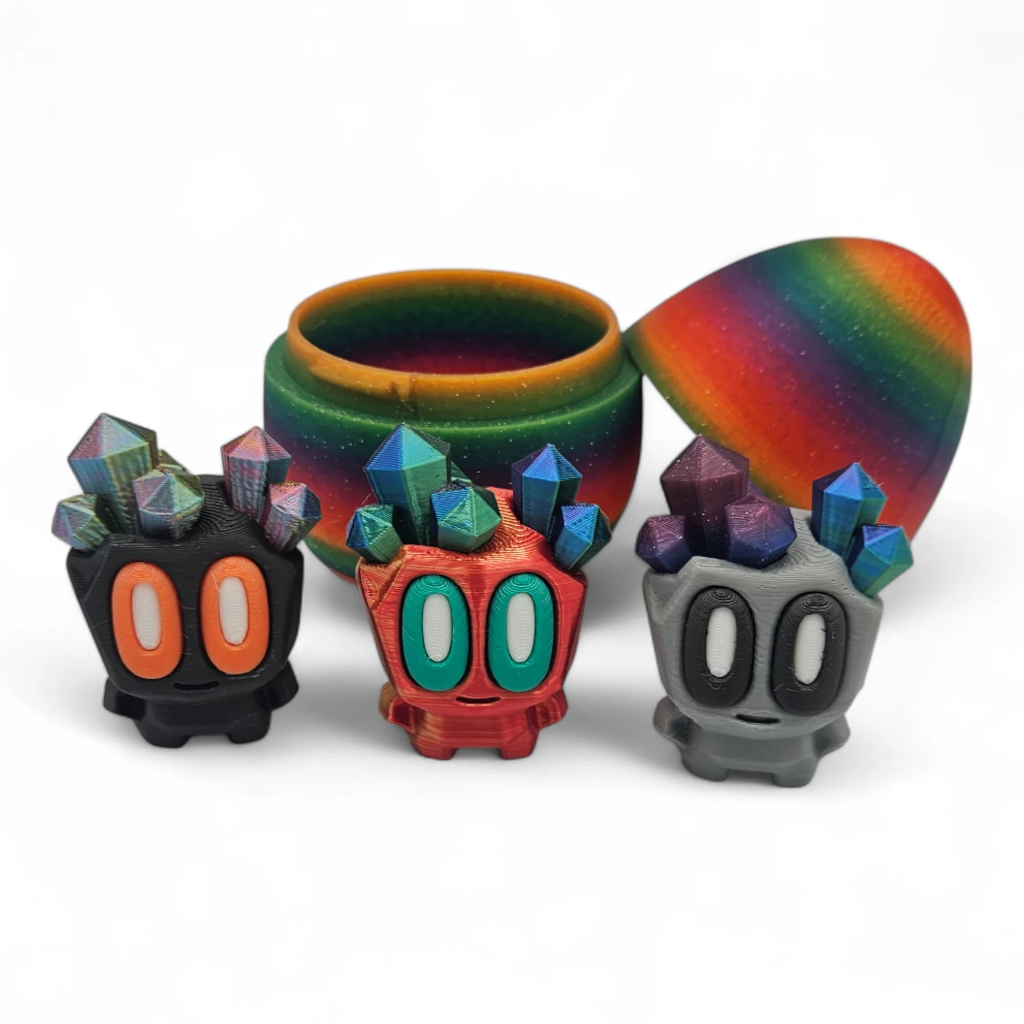 3 Pack Collectible Rock Pets - Image 4