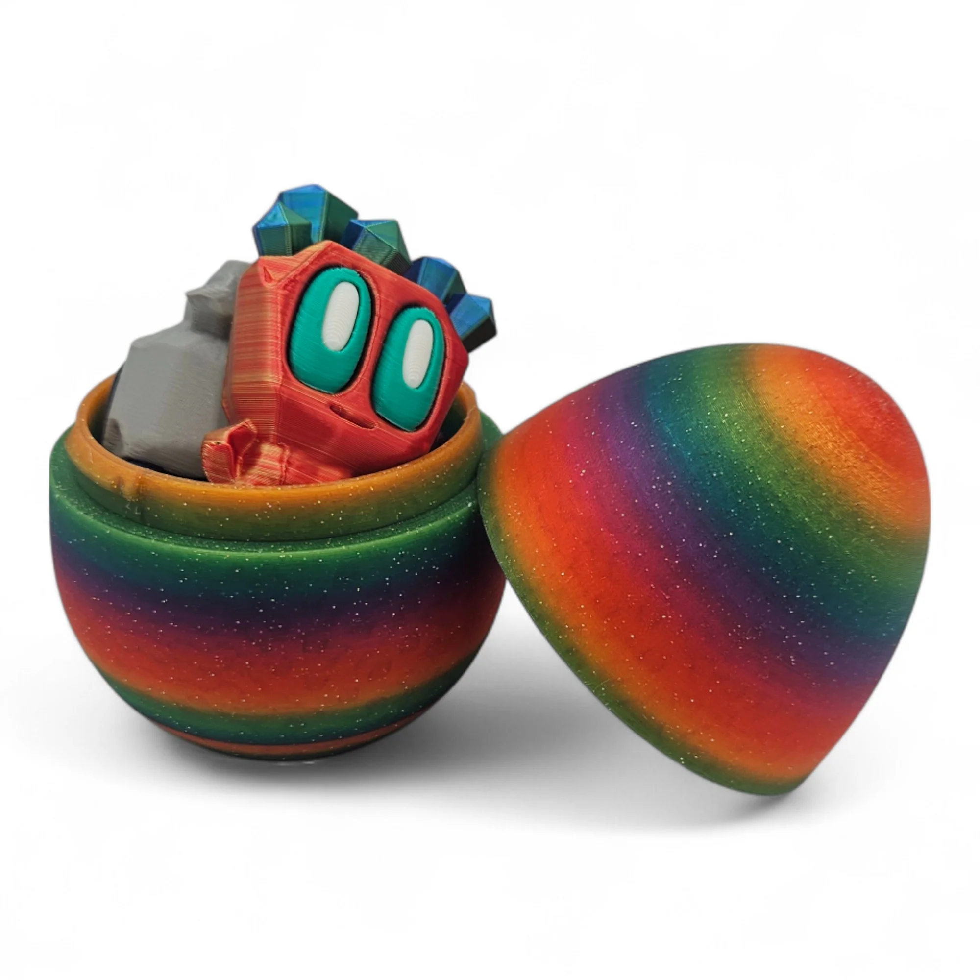 3 Pack Collectible Rock Pets - Image 9