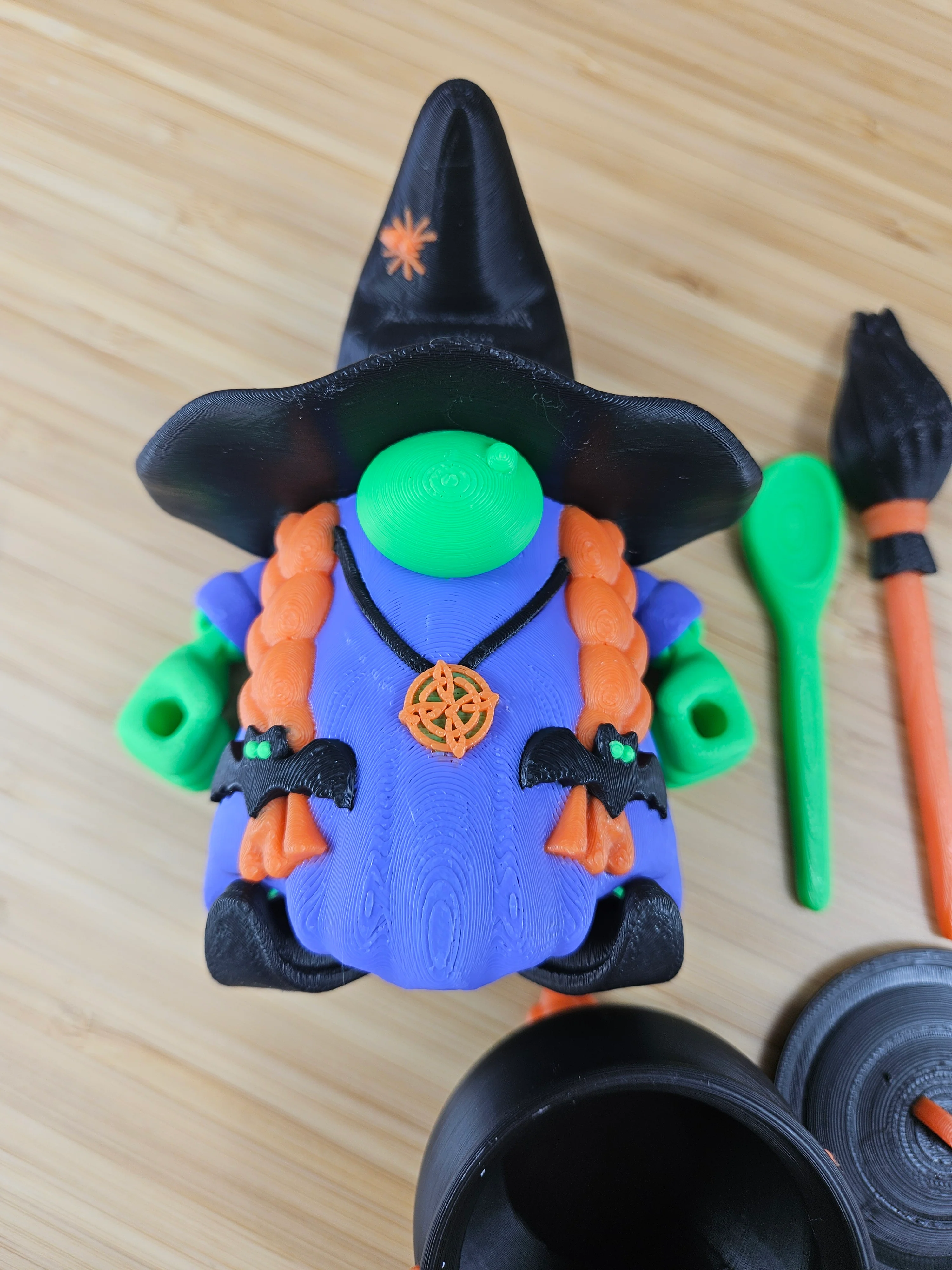 Articulating Witch With Cauldron - Image 5