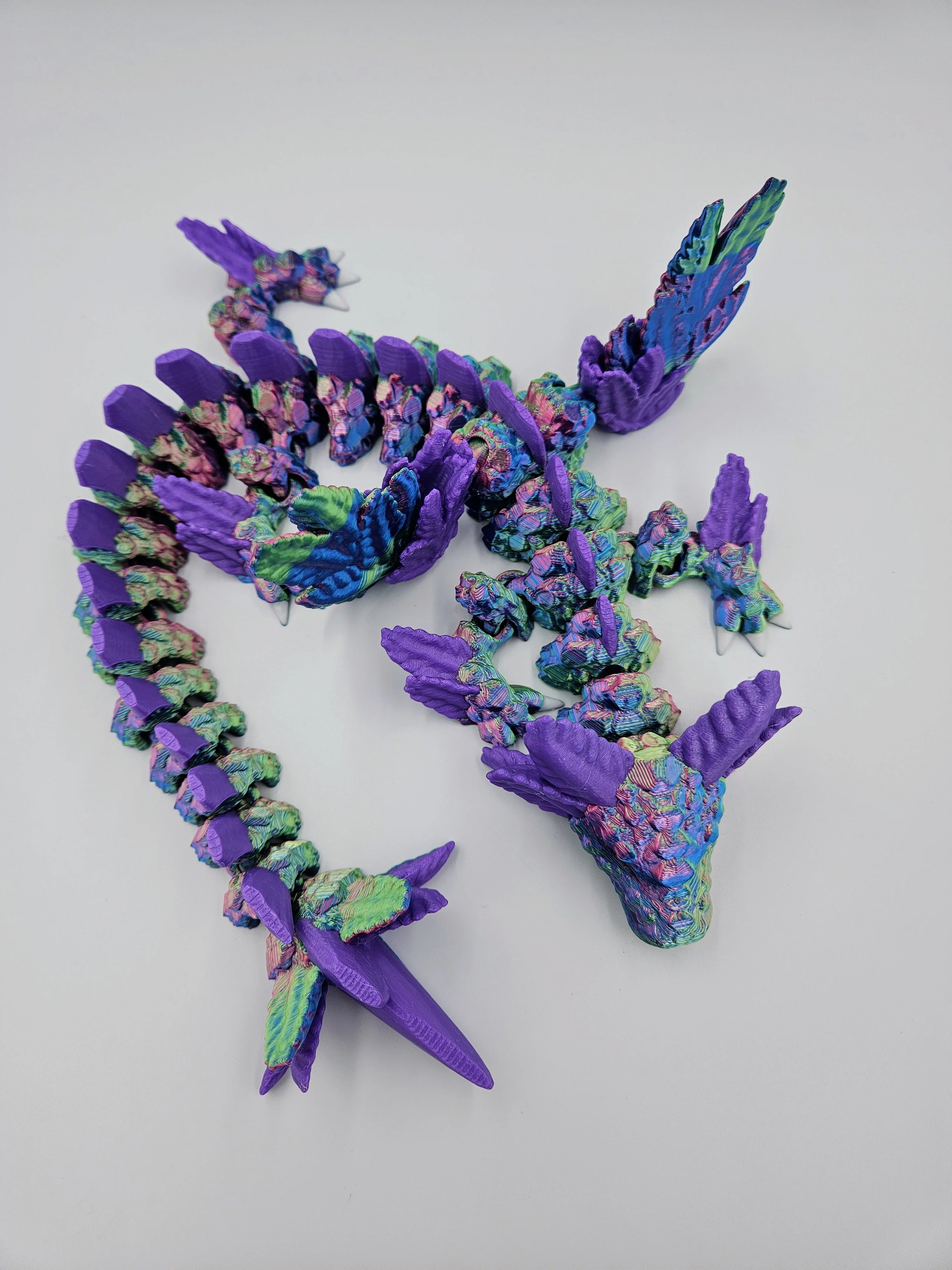 Axolotl Winged Dragon - 18" Adult Dragon Fidget Toy - Image 4