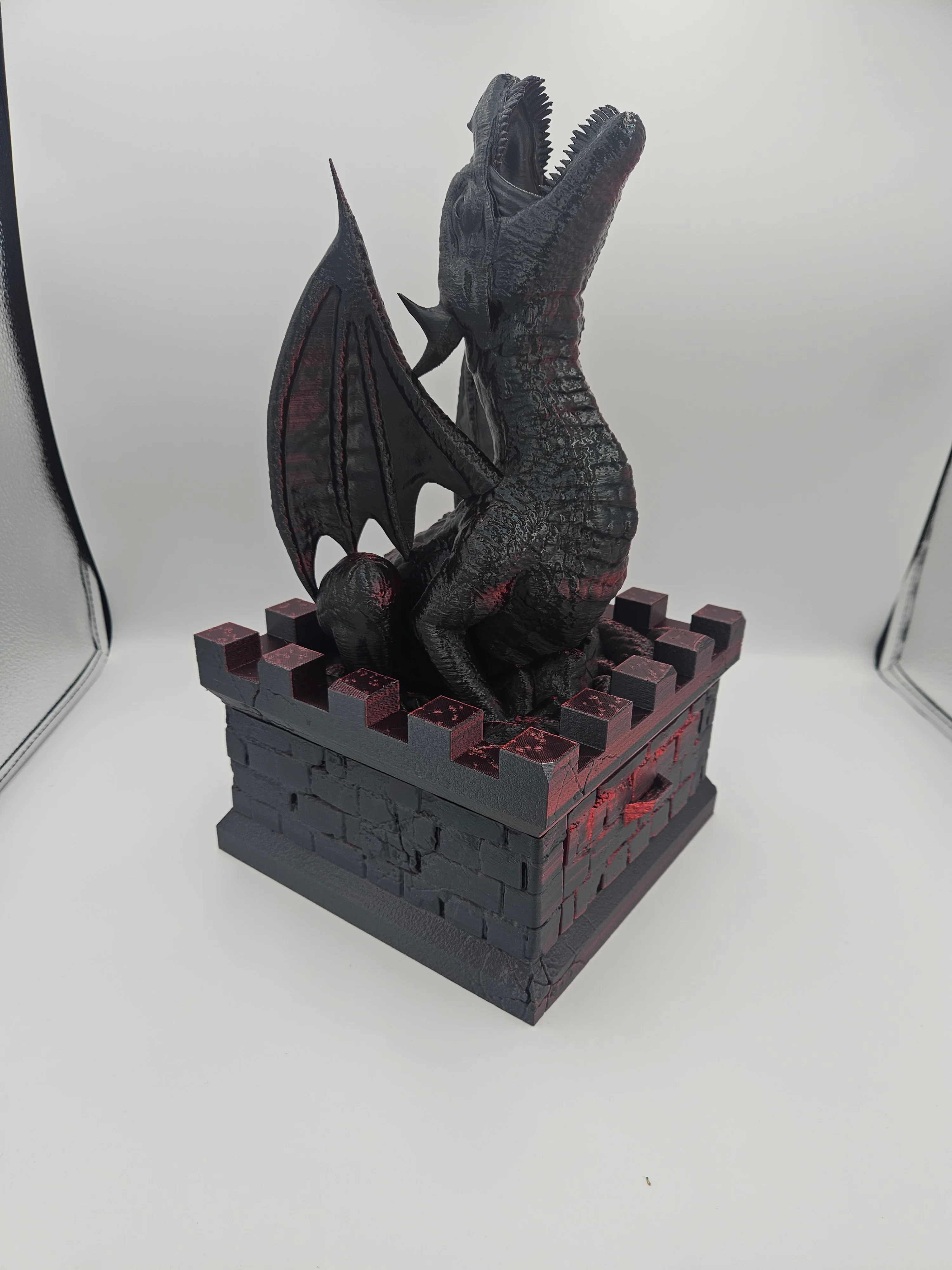 Dragon Dice Tower with Drawer – DnD Dice Storage & Display – Fits D20 & Standard Dice - Image 4