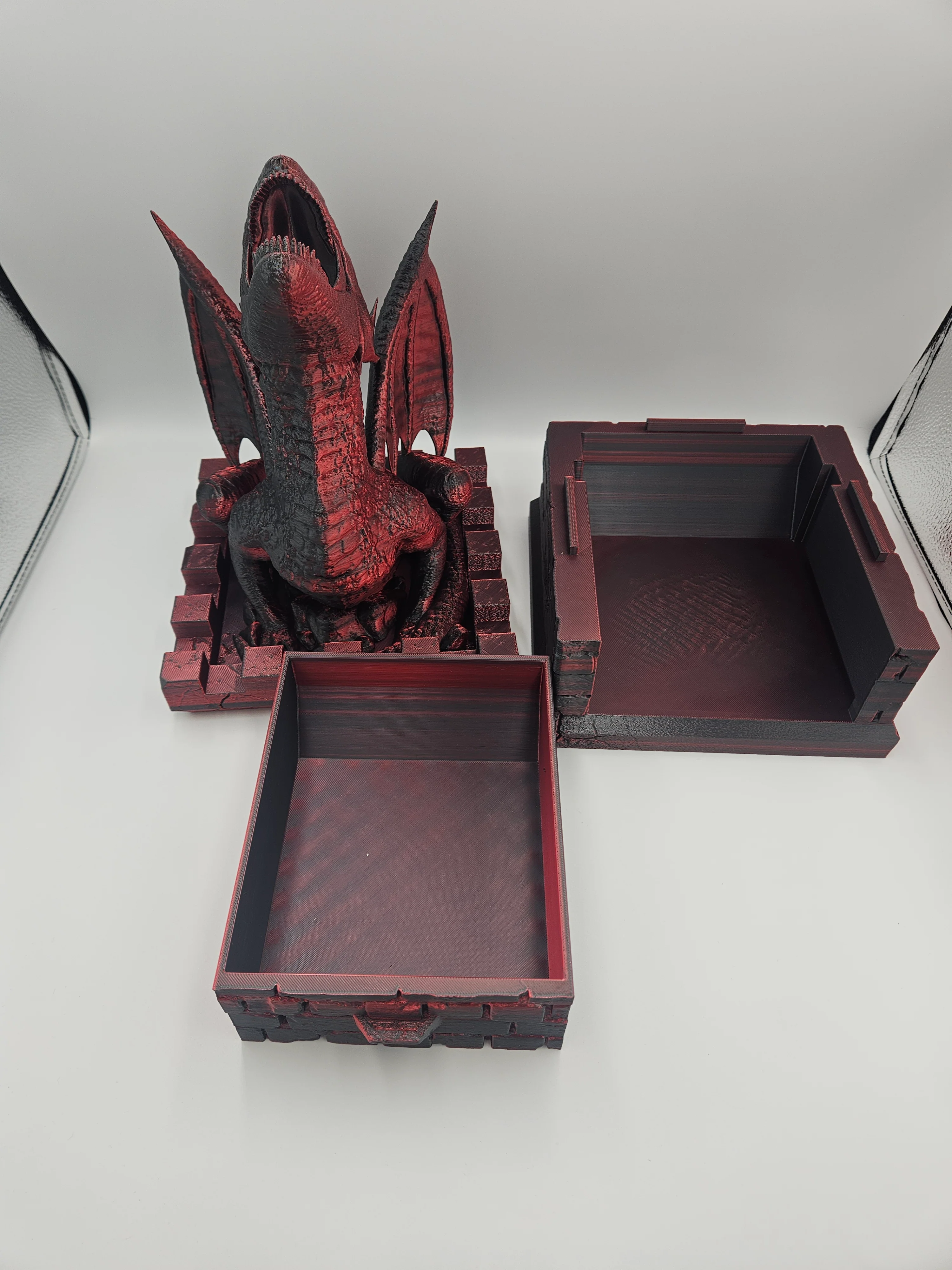 Dragon Dice Tower with Drawer – DnD Dice Storage & Display – Fits D20 & Standard Dice - Image 7