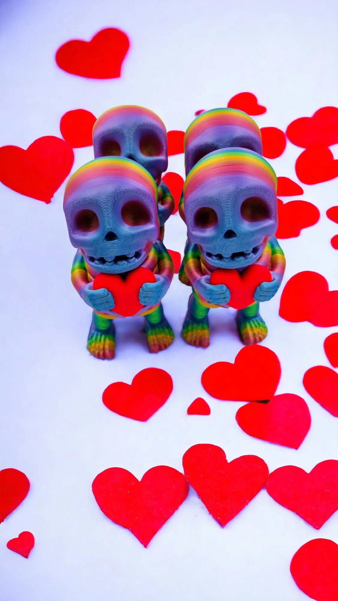 Flexi Skeleton Holding Heart - Image 6