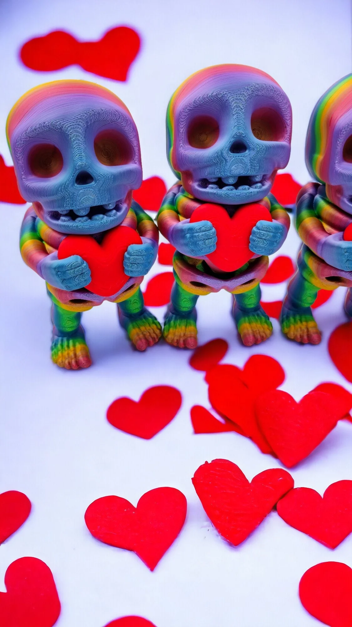 Flexi Skeleton Holding Heart - Image 7