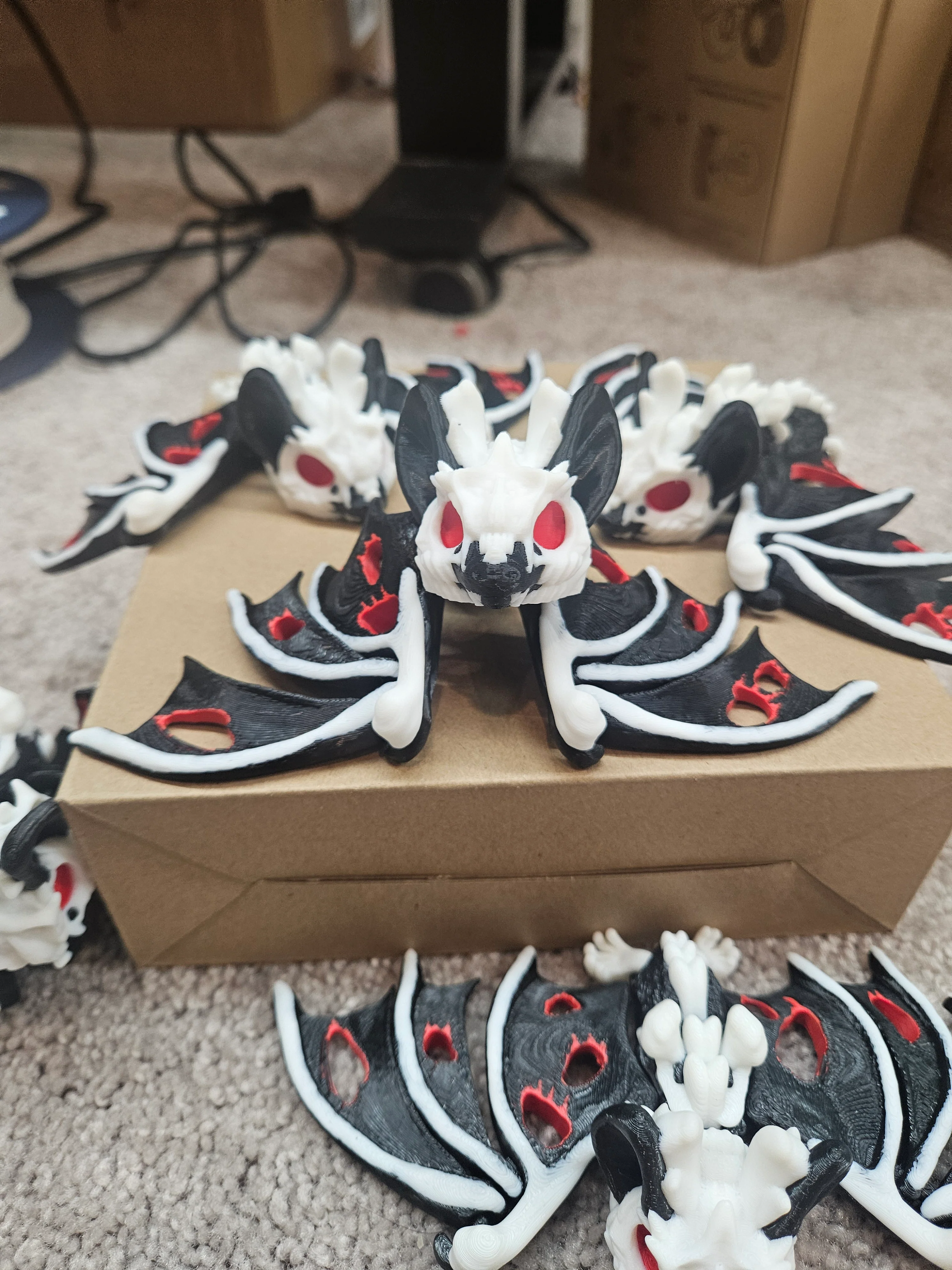 Hollow Bloody Bat Fidget Toy - Image 3