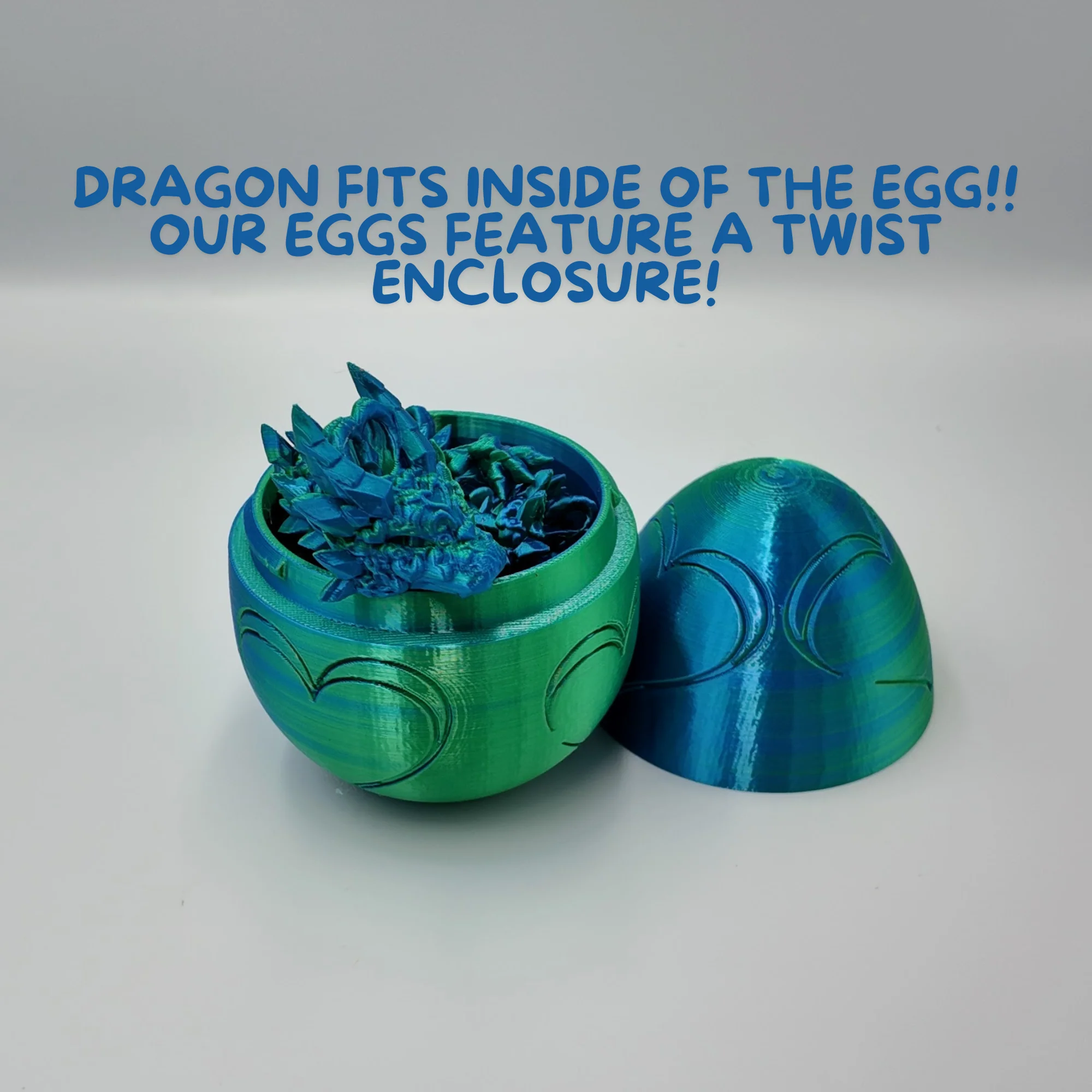 Heart Dragon Egg - 17" Dragons Articulating Joints - Mushroom Themed - Image 21