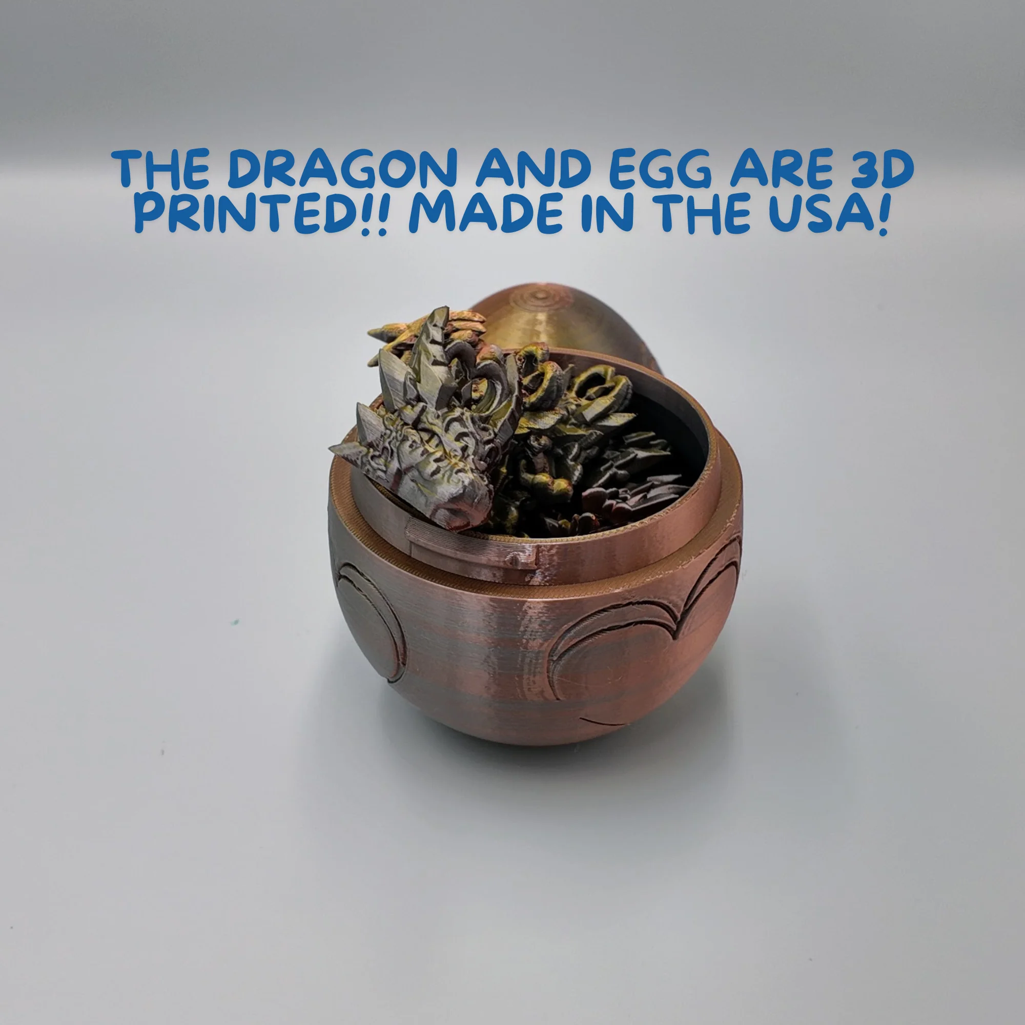 Heart Dragon Egg - 17" Dragons Articulating Joints - Mushroom Themed - Image 31