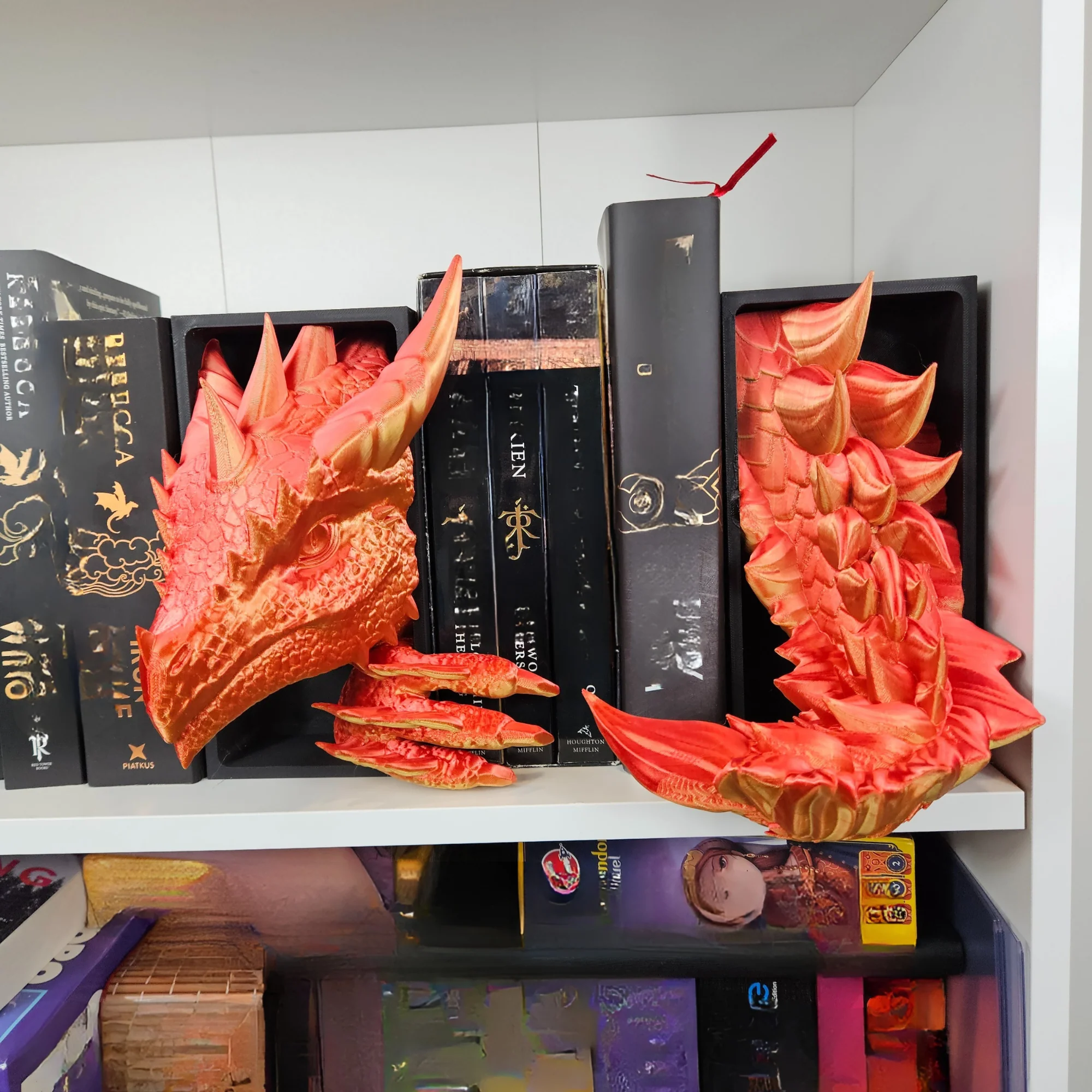Sun Dragon - Head and Tail Book End - Image 5