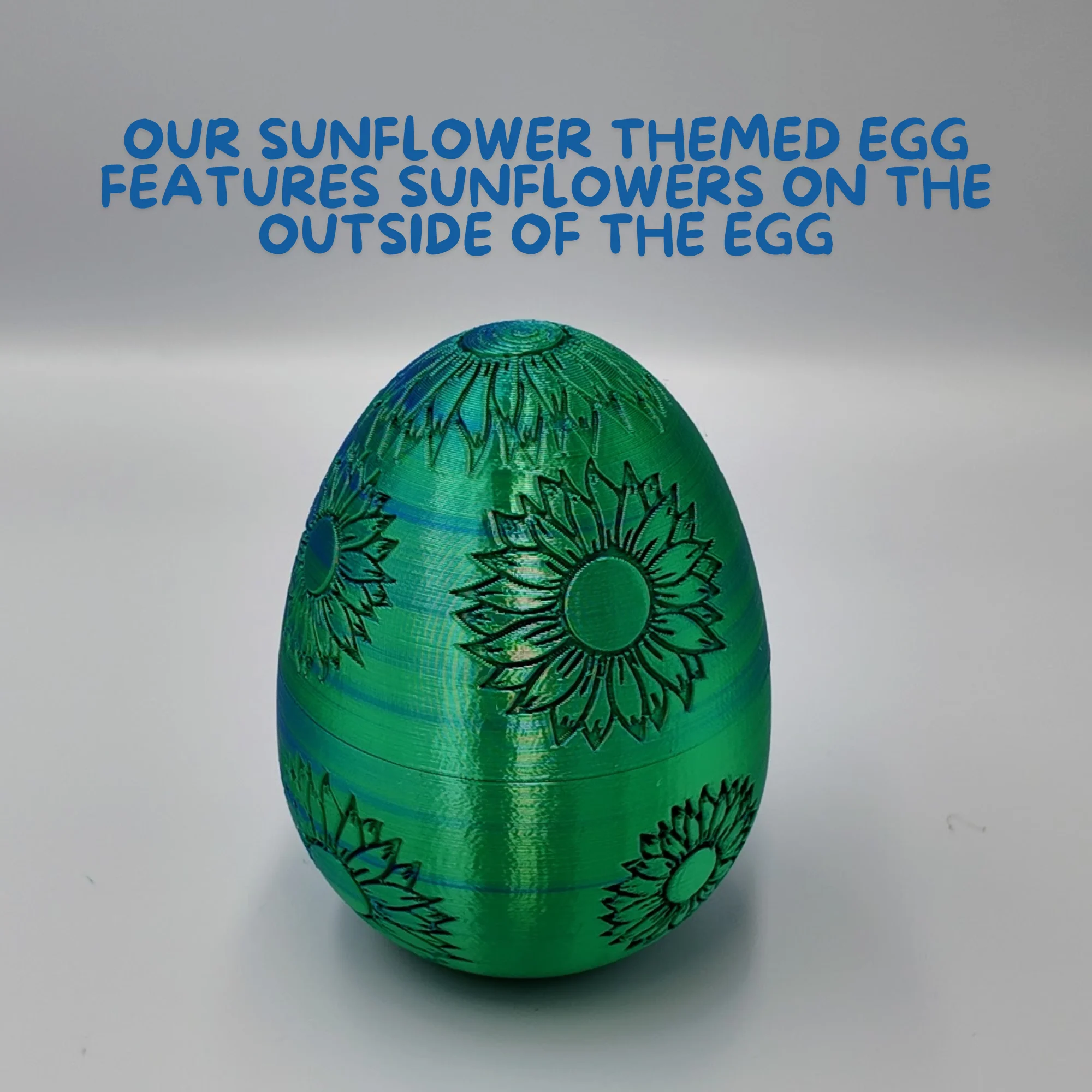 Sunflower Dragon Egg - 12.5" Dragons Articulating Joints - Sunflower Themed - Image 14