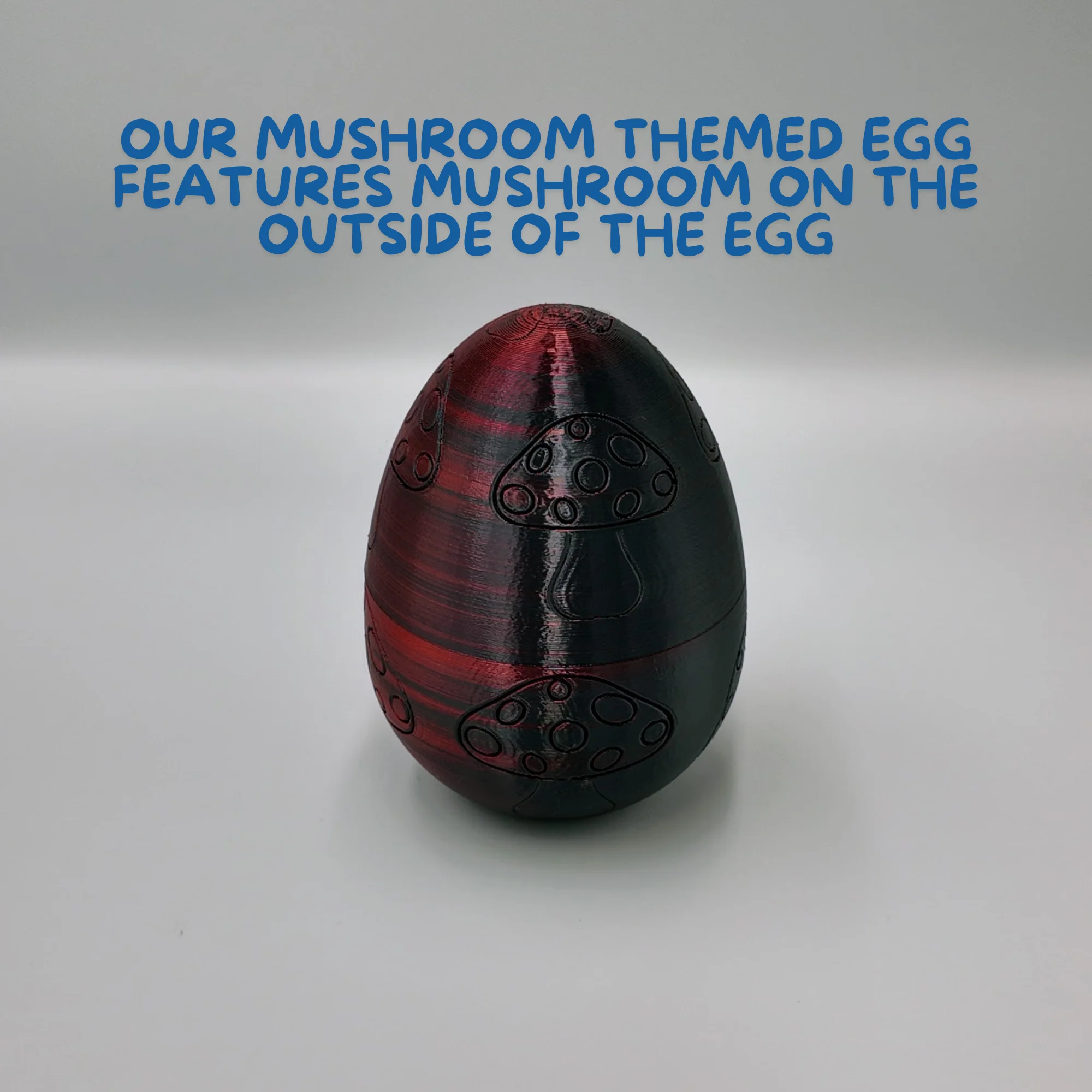 Mushroom Dragon Egg - 16" Dragons Articulating Joints - Mushroom Themed - Image 36