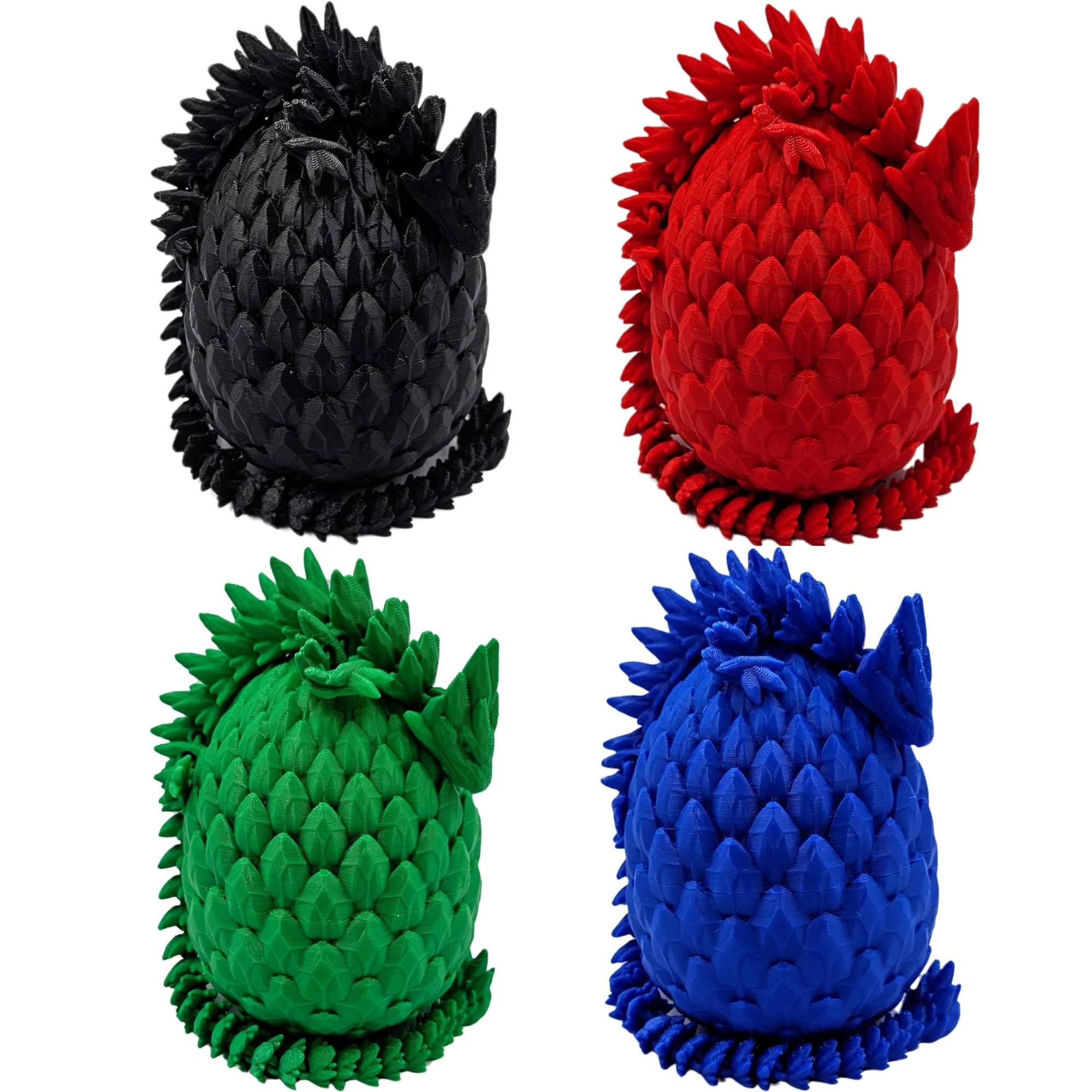 Surprise Dragon Egg Articulating Gemstone Dragon Fidget Toy - Image 7