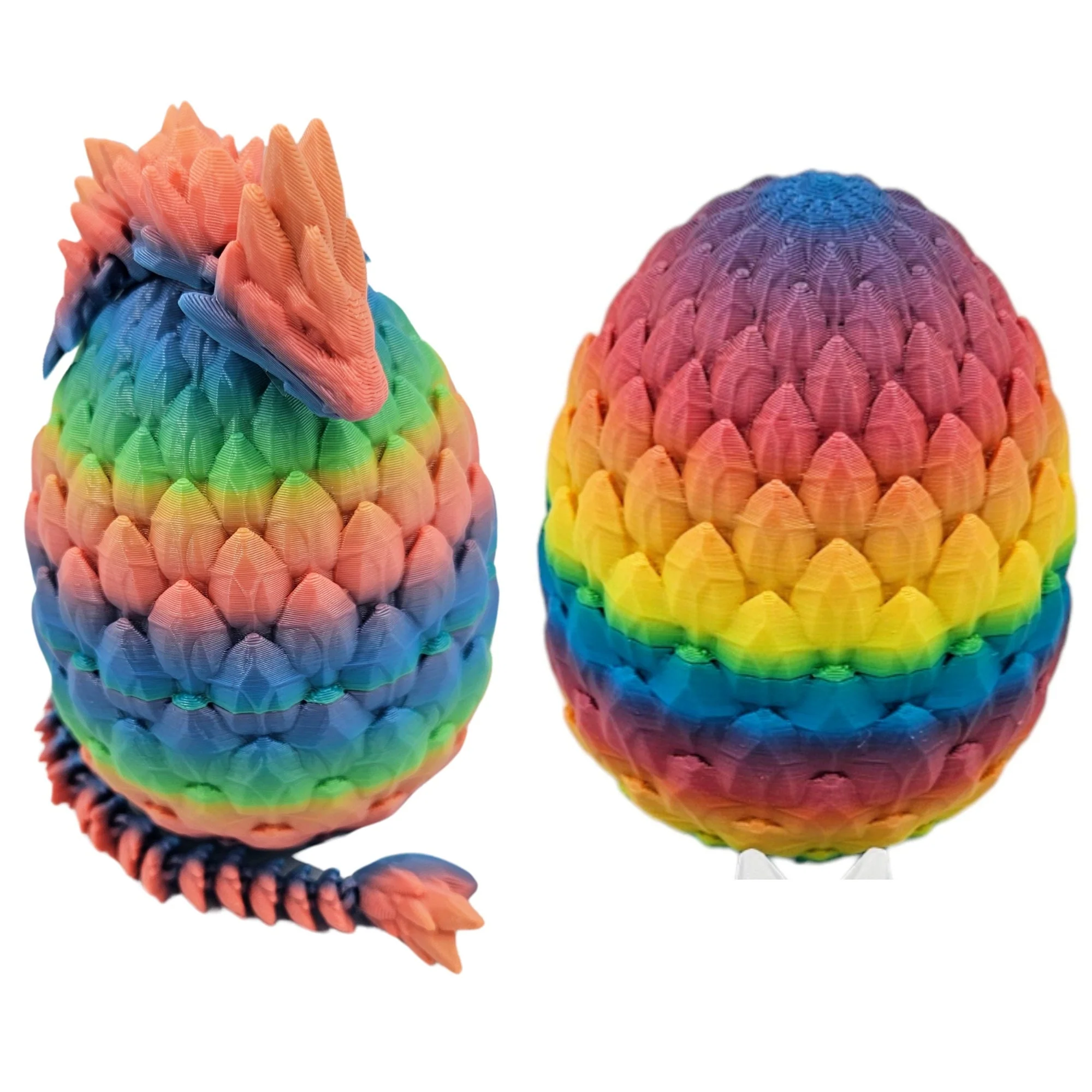 Surprise Dragon Egg Articulating Gemstone Dragon Fidget Toy - Image 9