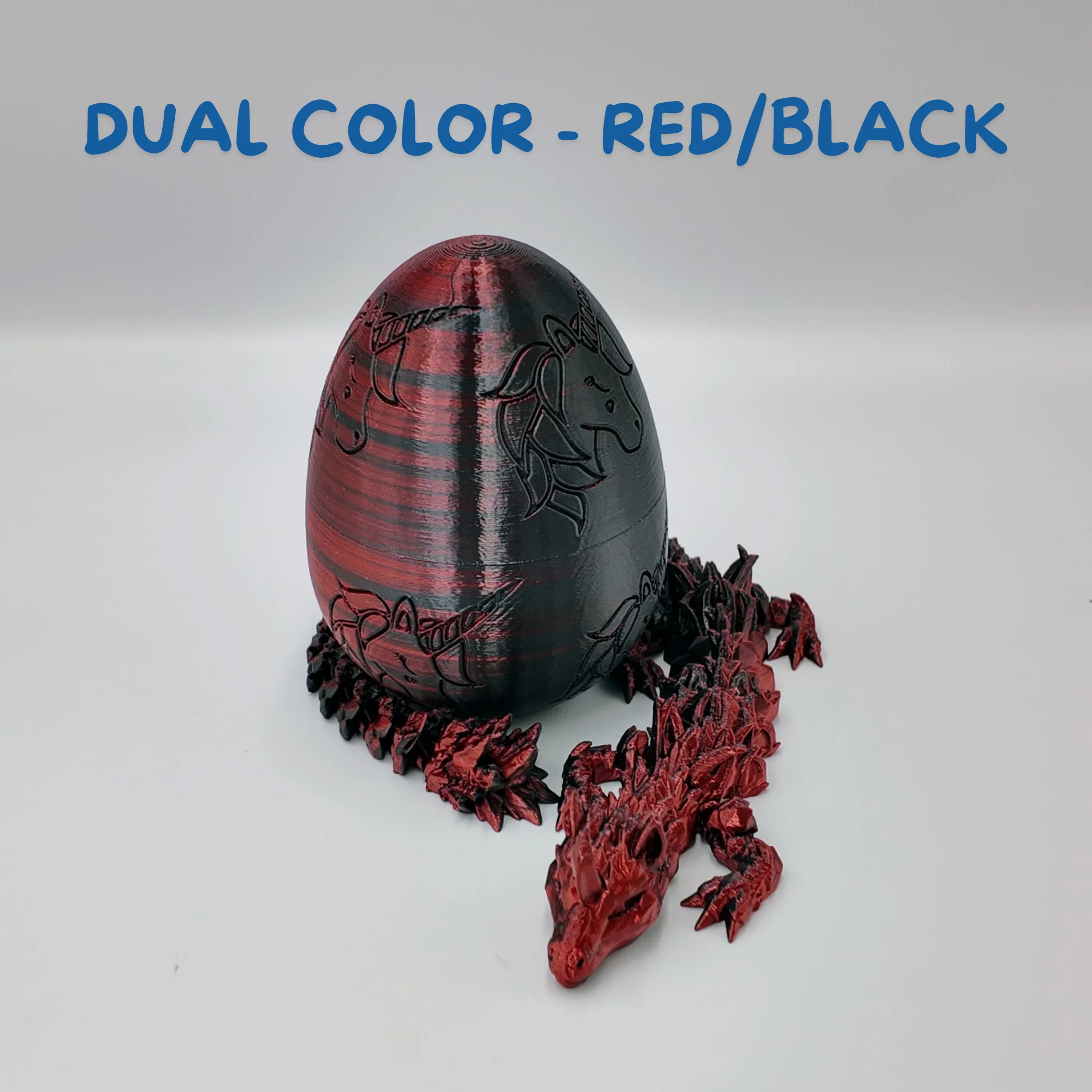 Unicorn Dragon Egg - 14.5" Dragons Articulating Joints - Unicorn Themed - Image 10