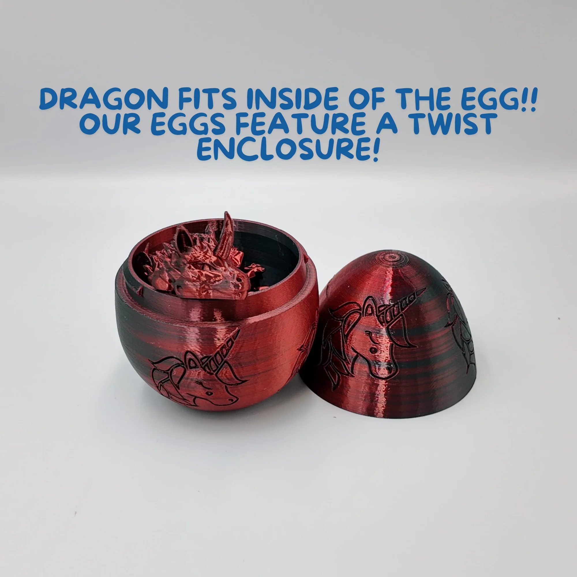 Unicorn Dragon Egg - 14.5" Dragons Articulating Joints - Unicorn Themed - Image 19