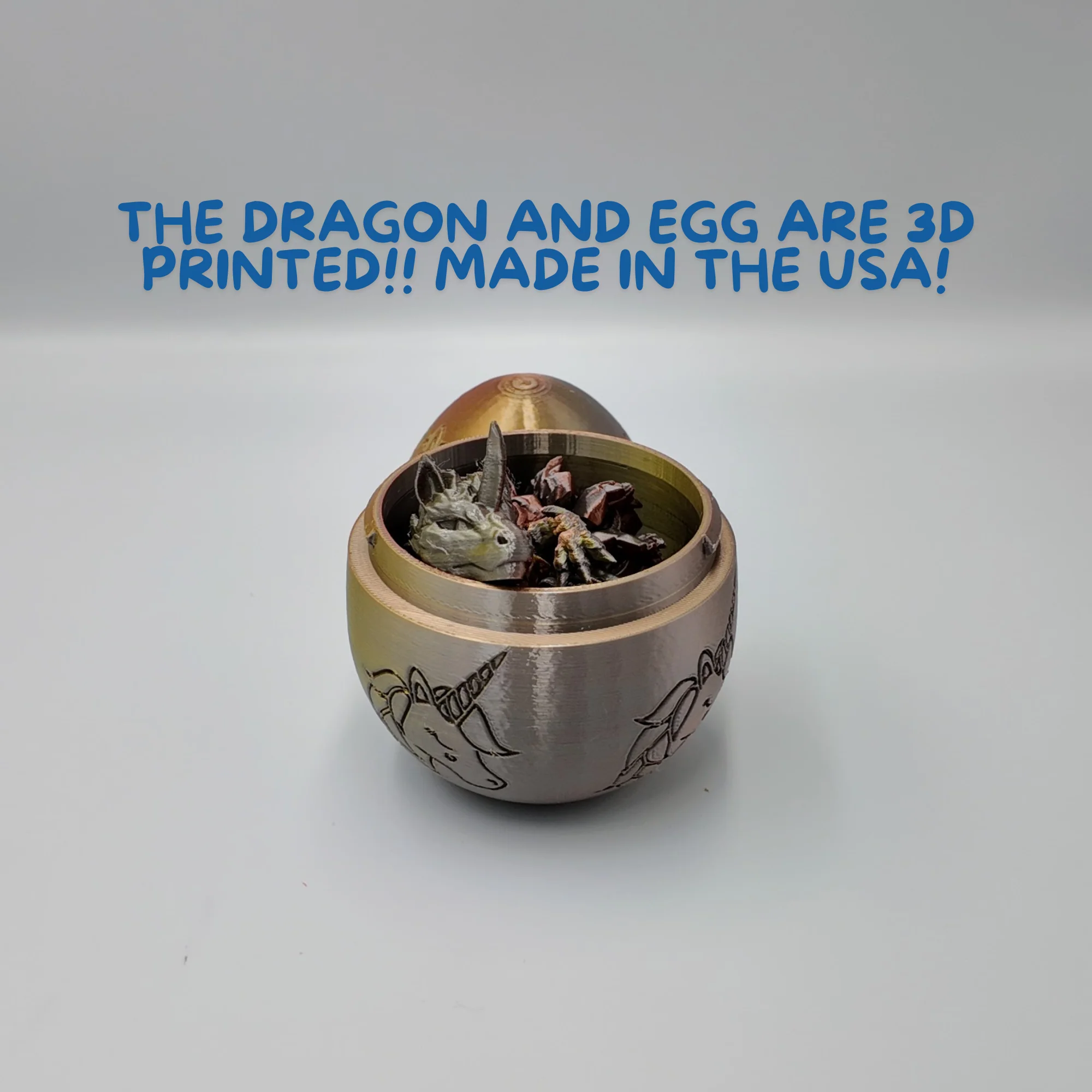 Unicorn Dragon Egg - 14.5" Dragons Articulating Joints - Unicorn Themed - Image 26