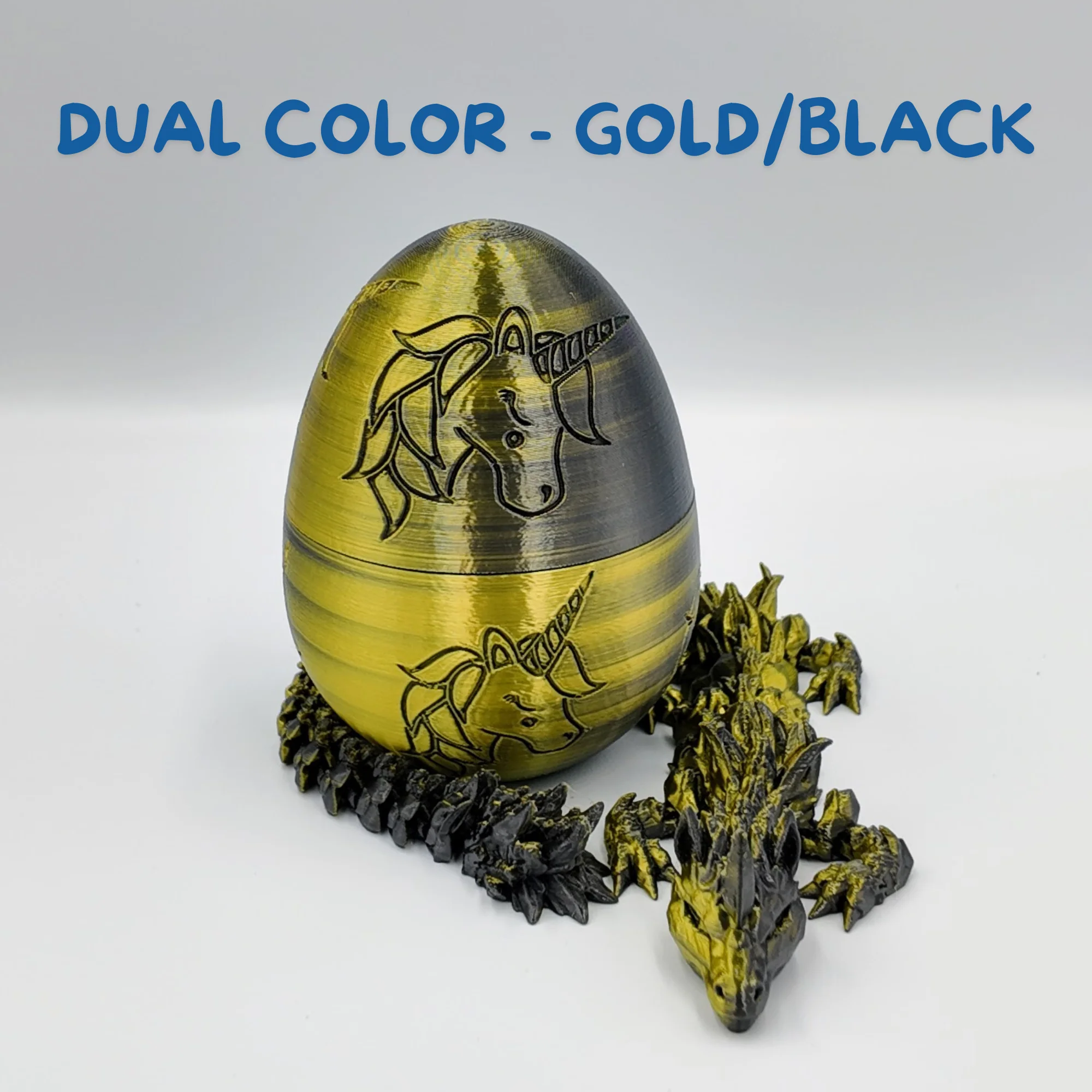 Unicorn Dragon Egg - 14.5" Dragons Articulating Joints - Unicorn Themed - Image 47