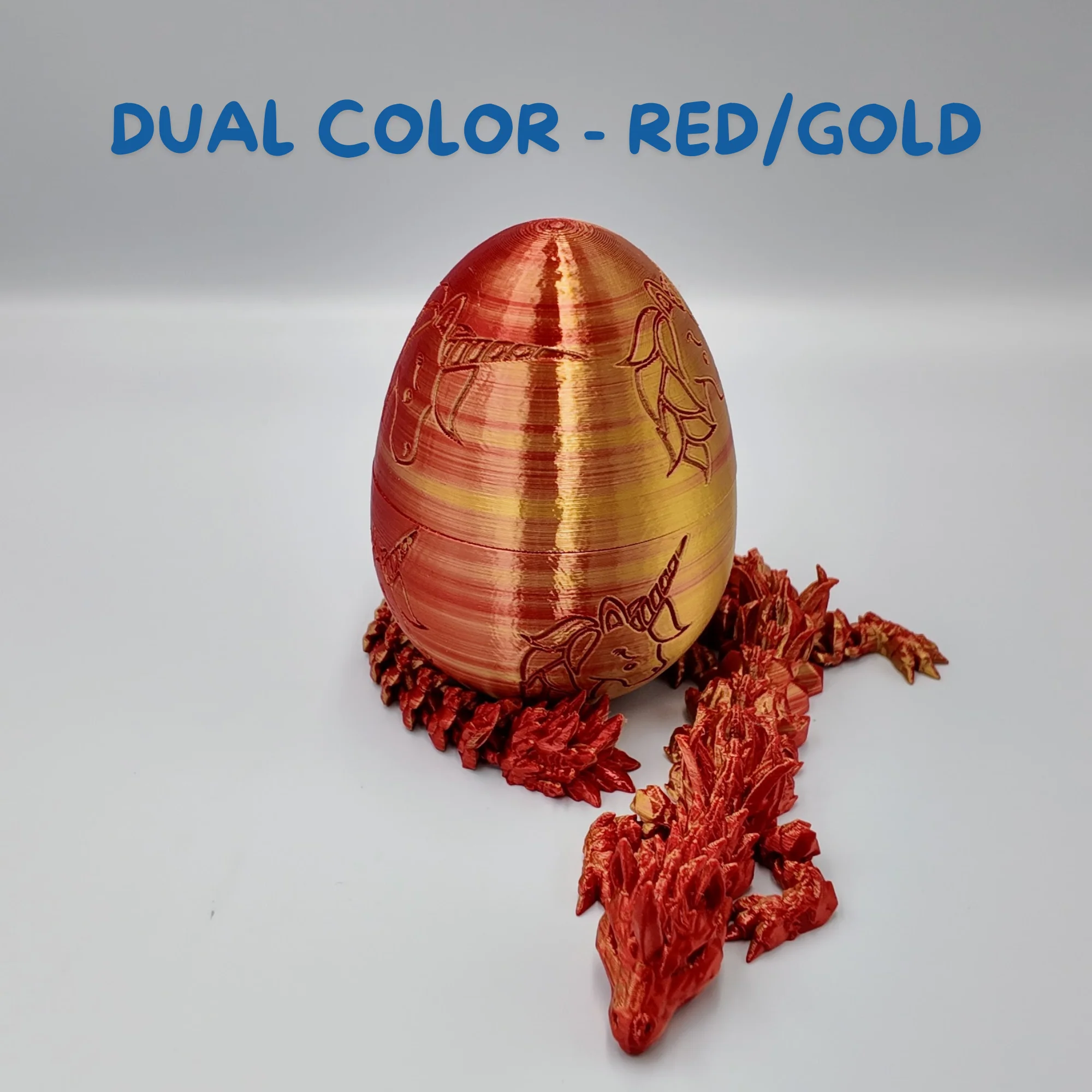 Unicorn Dragon Egg - 14.5" Dragons Articulating Joints - Unicorn Themed - Image 7